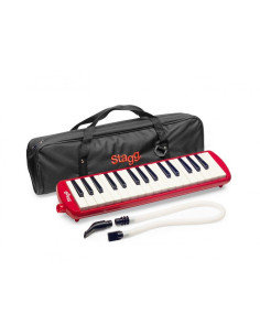 STAGG MELOSTA32 RD - MELODICA 32 TONS+ HOUSSE ROUGE
