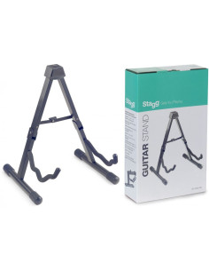 STAGG SG-A008/1 BK STAND POUR GUITAR ACOUST/ELECT
