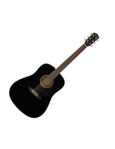 FENDER CD-60S – Black – Folk Acoustique Style Dreadnought