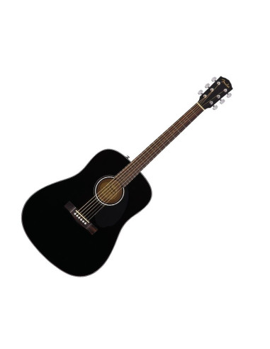 FENDER CD-60S – Black – Folk Acoustique Style Dreadnought