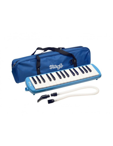 STAGG MELOSTA32 BL - MELODICA 32 TONS+HOUSSE BLEUS