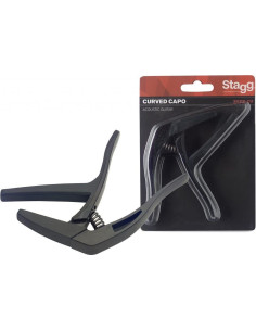 STAGG SCPX-CU BK CAPO.GUIT.ACOUST.ELEC