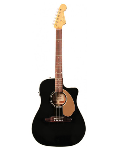 FENDER SONORAN SCE THINLINE – Black – Folk Electro