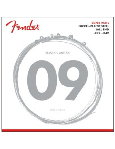 FENDER 250L JEU DE CORDES GUITARE ELECTRIQUE LIGHT 9-42