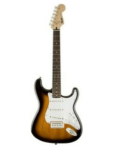 SQUIER BY FENDER STRATOCASTER BULLET WITH TREMOLO (LAU) - BROWN SUNBURST